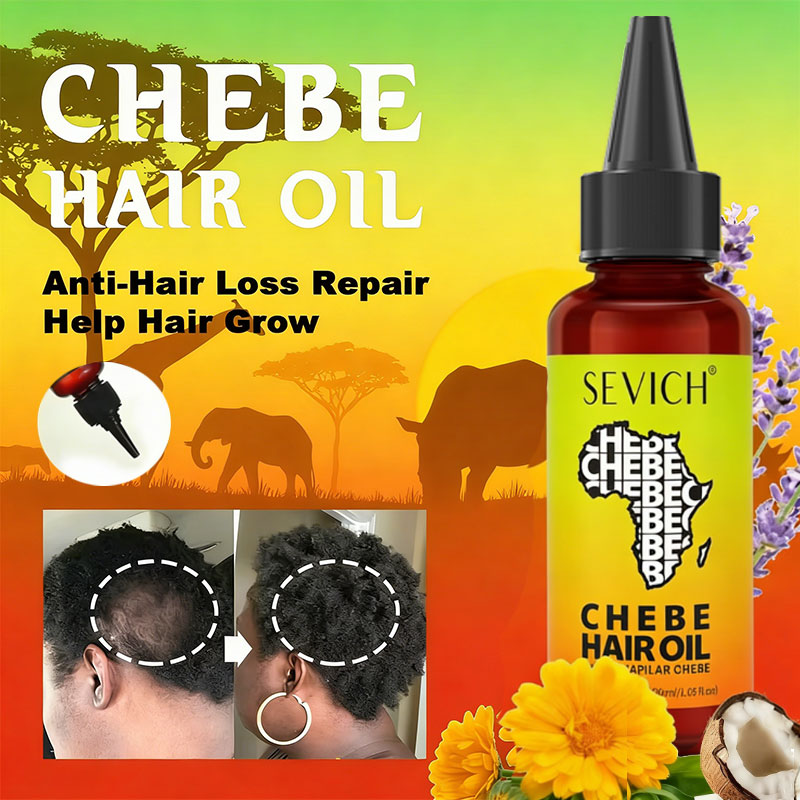 Ingrown Hair Serum - Minyak Pertumbuhan Rambut Cepat Chebe Afrika,