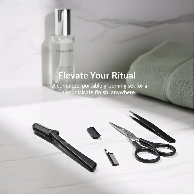 Men'S Grooming Makeup - Kit Perawatan Alis Stainless Steel 3pcs