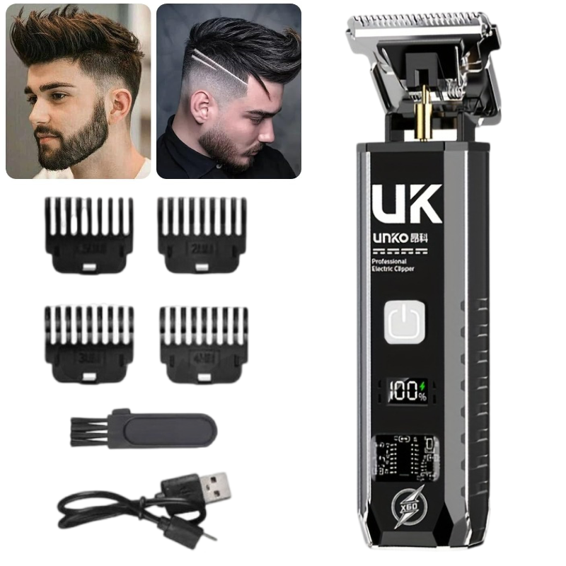 Men'S Grooming Oil - T9 Pemangkas Jenggot Elektrik Tanpa Kabel