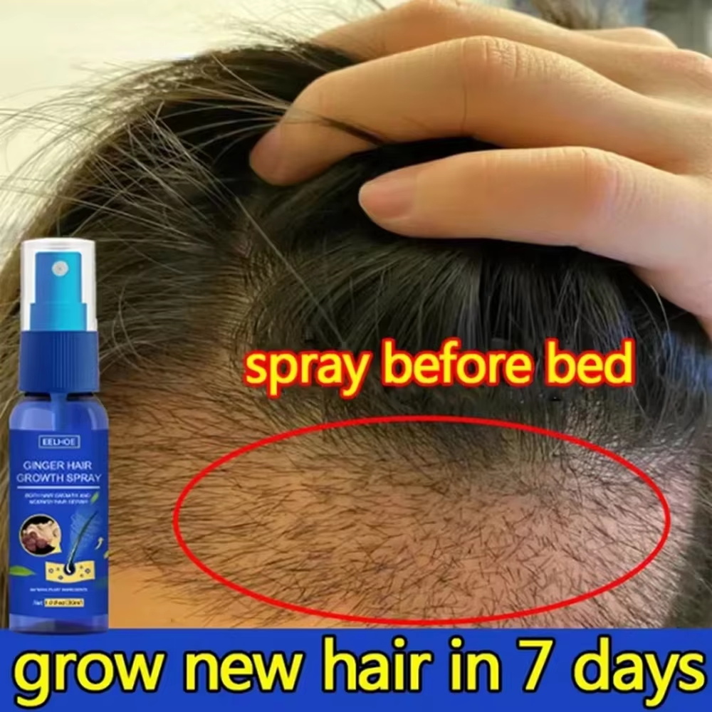Ingrown Hair Serum - Semprotan Penumbuh Rambut Jahe Cepat, Serum