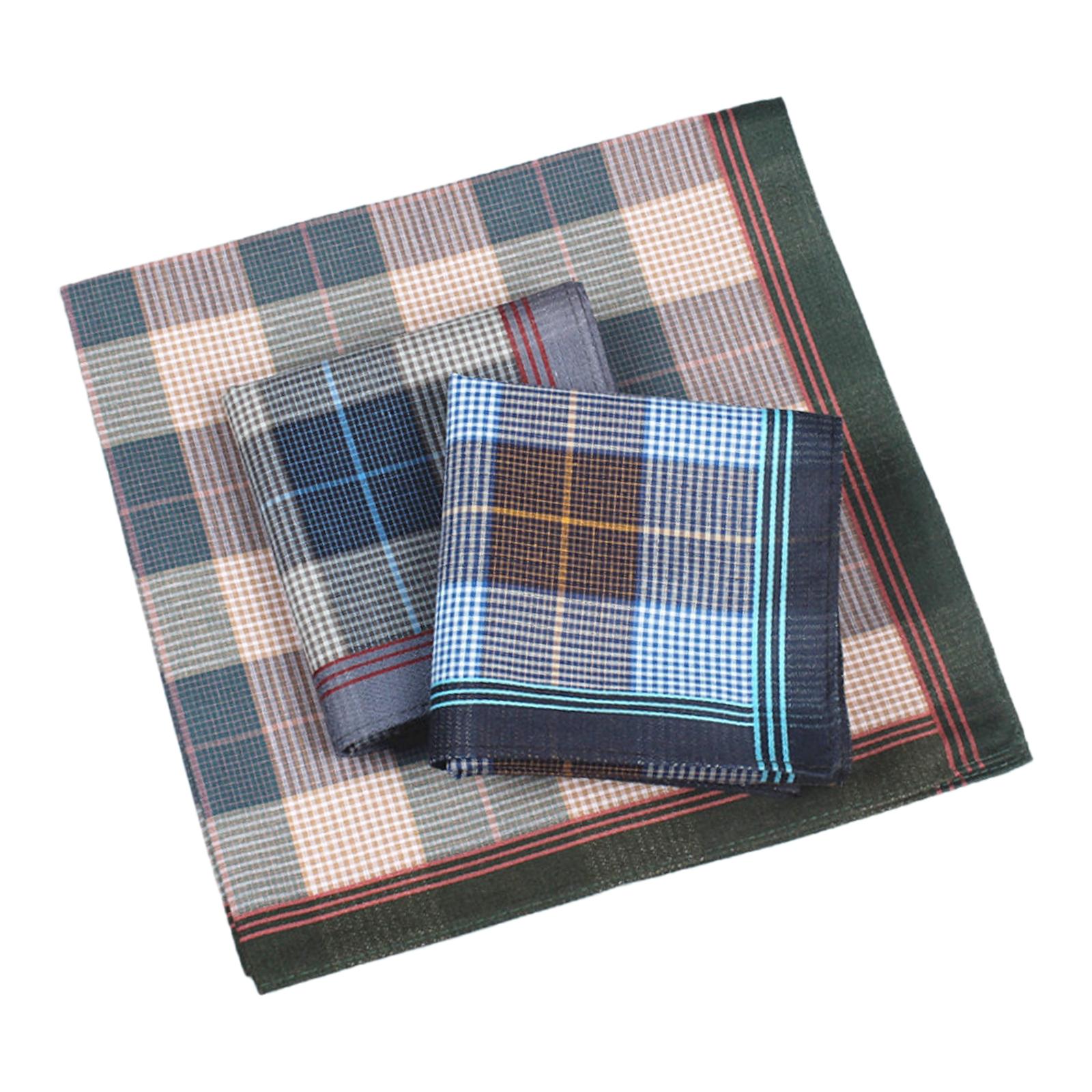 6Pcs Sapu Tangan Katun Unisex, - Men'S Grooming Gift Set ulasan dan harga