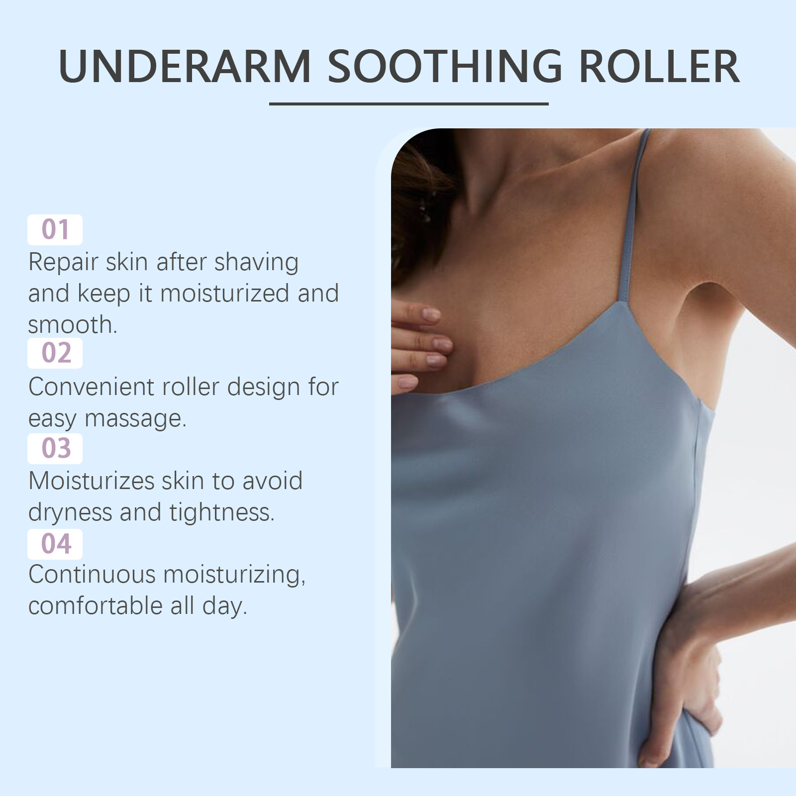 Ketiak Setelah Bercukur Roller - Ingrown Hair Serum ulasan dan harga