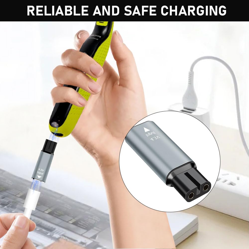 Konverter Pengisi Daya Adaptor - Men'S Grooming Shaver ulasan dan harga
