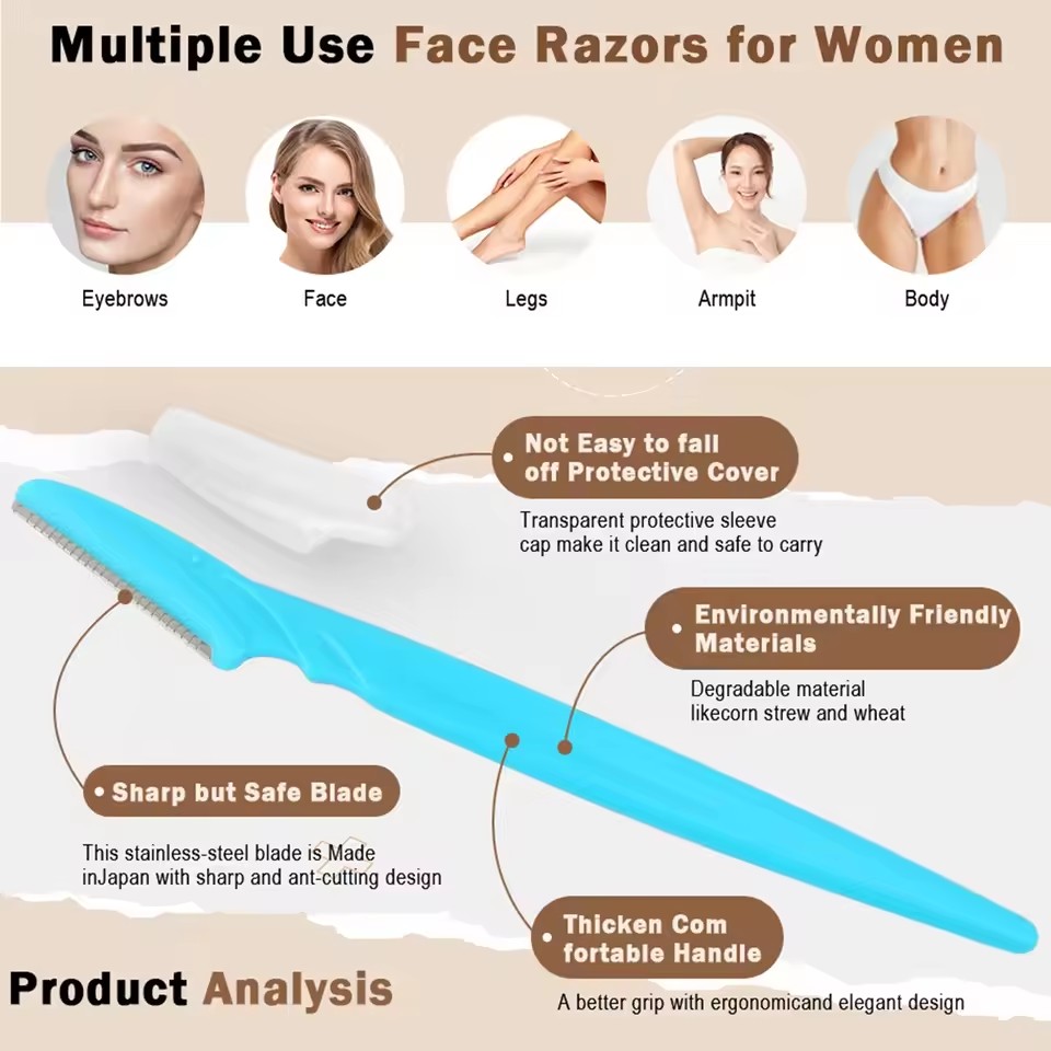5/10/30/40pcsbrow Razor dan Pi - Men'S Grooming Shaver ulasan dan harga