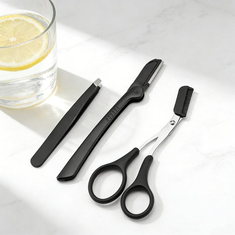 Kit Perawatan Alis Stainless S - Men'S Grooming Makeup ulasan dan harga