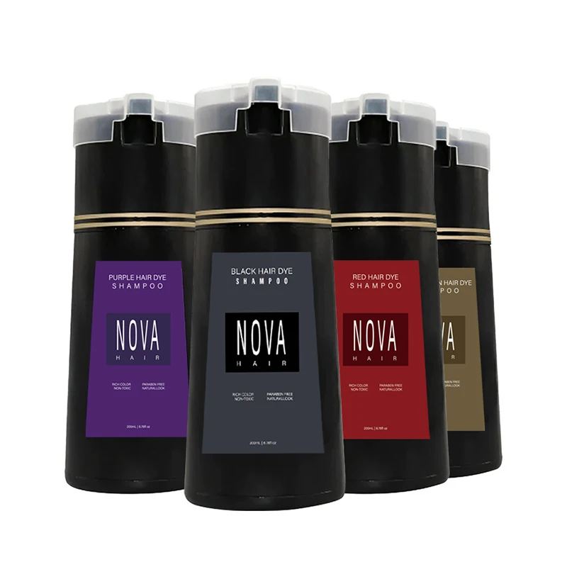 Nova Hair Dyeing Shampoo Pewar - Men'S Grooming Oil ulasan dan harga