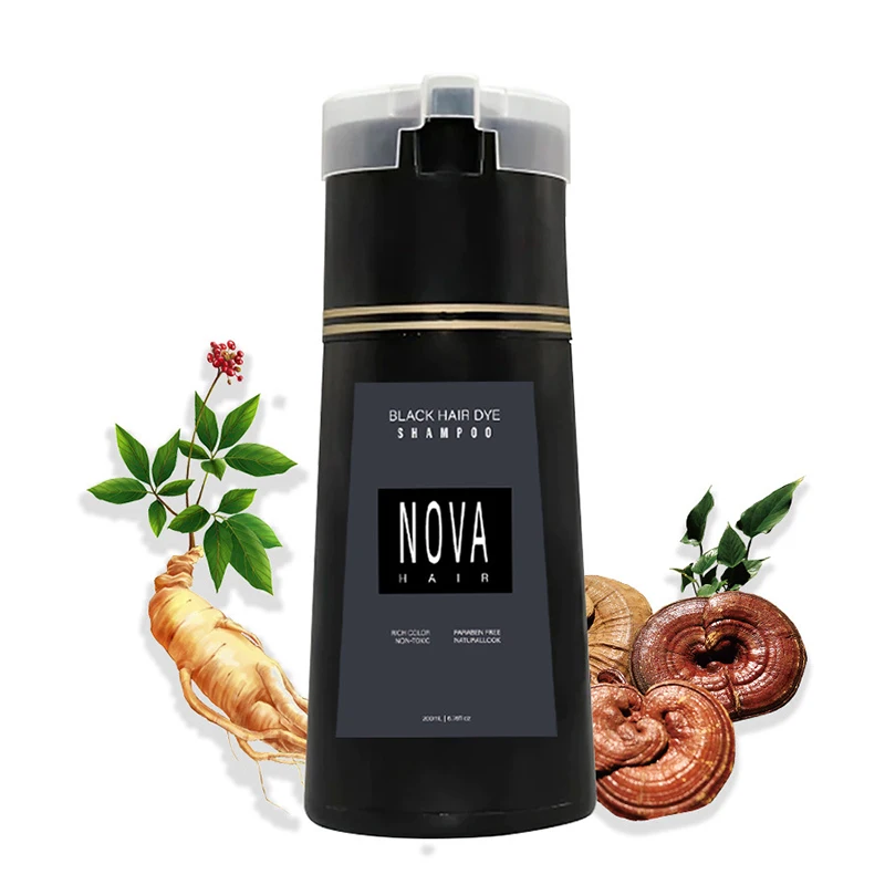 Nova Hair Dyeing Shampoo Pewar - Men'S Grooming Oil ulasan dan harga