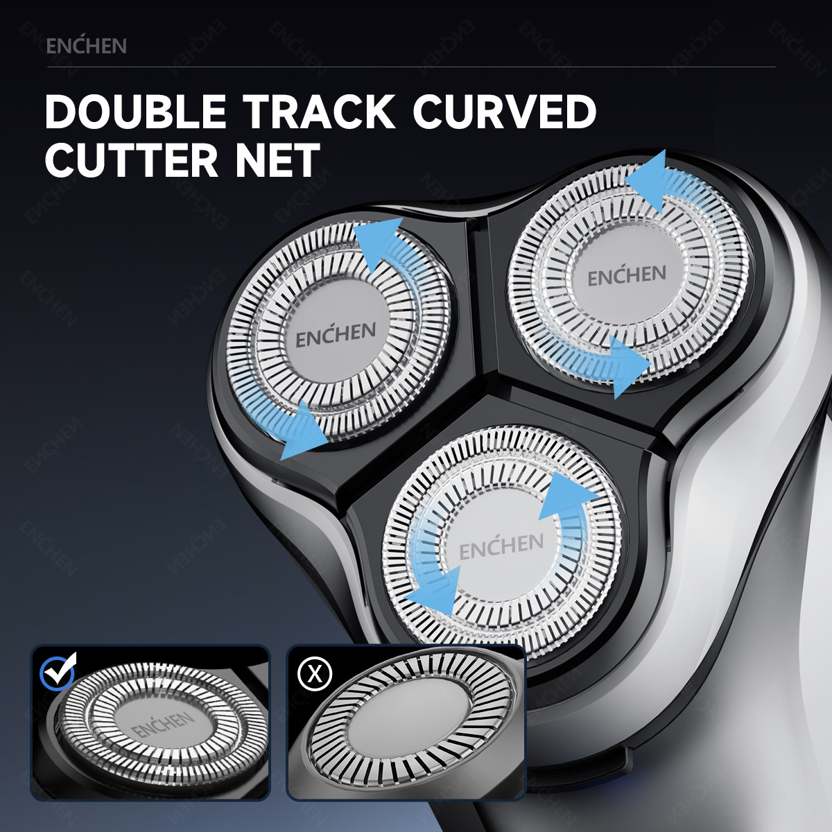 Kepala Pisau Cukur Elektrik Pe - Men'S Grooming Shaver ulasan dan harga